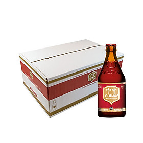 Thùng 24 chai bia Chimay Rouge (Red)