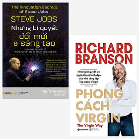 Combo Phong Cách Virgin + Steve Jobs - Những Bí Quyết Sáng Tạo Và Đổi Mới