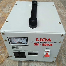 Mua Ổn áp lioa 500va - 500w Model SH - 500 II đời mới nhất dây đồng 100%