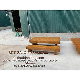 Bàn ghế K3 mẫu ghế ko tựa VTV - Đồ Gỗ Bình Long 0388 639 288