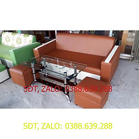 Bàn ghế salon  bộ  nhỏ gọn