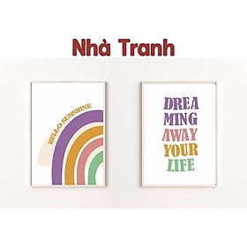 Mua SET TRANH TREO TƯỜNG QUOTES Ý NGHĨA