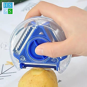 Mua Dụng cụ gọt nạo bào sợi củ quả đa năng 3 in 1 (Giao mầu ngẫu nhiên)   nạo tròn xoay đa năng