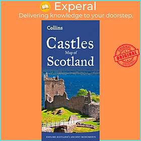 Sách - Castles Map of Scotland - Explore Scotland's Ancient Monuments by Collins Maps (UK edition, paperback)