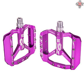 TOP Bike Pedals Aluminium Alloy Flat Bicycle Platform Pedals Mountain Bike Pedals Cycling Pedals