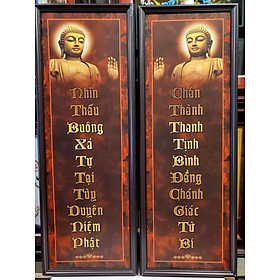 Mua CẶP TRANH CHỮ -LỜI PHẬT DẠY