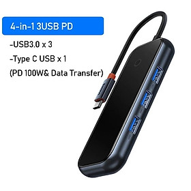 Mua Hub Mở Rộng Kết Nối Đa Năng Baseus AcmeJoy HUB Docking Station Cho Macbook Laptop iPad Điện Thoại (Hàng chính hãng)