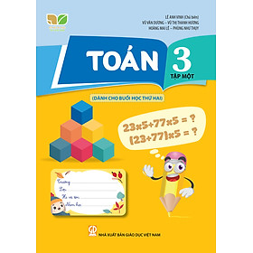 Toán 3, Tập một (Dành cho buổi học thứ hai) (Kết nối tri thức với cuộc sống)