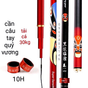 cần câu tay quỷ vương 10h chuyên săn hàng tải cá 30kg