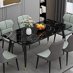 Mua Bàn ăn Gia đình hiện đại đa năng Bàn ăn 140cm cao cấp sang trọng BGA027