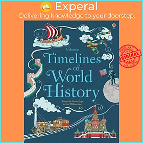 Hình ảnh Sách - Timelines of World History by Various (UK edition, paperback)