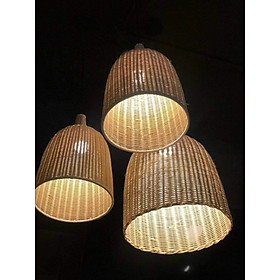Mua Đèn thả mây tre đan 29x40cm