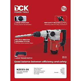 Mua MÁY ĐỤC 1100W 3.6J DCK KZC03-28 - HÀNG CHÍNH HÃNG
