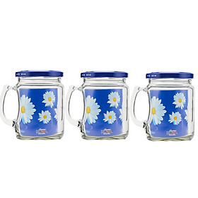 Mua Bộ 3 Hũ Thủy Tinh Có Tay Cầm 500ml KOVA HTC