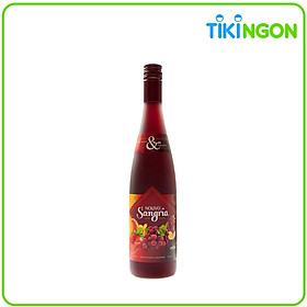 Rượu Vang Đỏ Ladofoods Nouvo Red Sangria 750ml 7% - Không Kèm Hộp