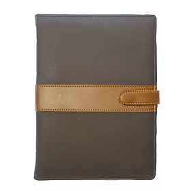 Sổ bìa da lò xo 18x25 cao cấp