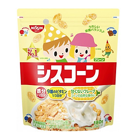 Ngũ cốc giòn ăn liền nguyên vị NISSIN Ciscorn Plain 180g