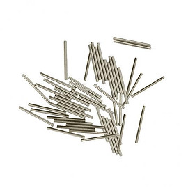 3-10pack 50Pcs Brass Smooth Straight Tube Spacer Beads For Jewelry Making Rose