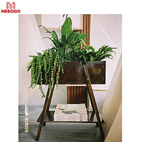 Chậu gỗ trồng cây nâng cấp, chậu trồng cây trang trí
