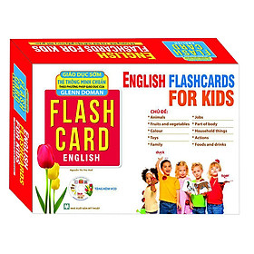 Hình ảnh Review Flashcard Dạy Trẻ Theo Phương Pháp Glenn Doman - Tiếng Anh Cho Bé (Tái Bản) - Kèm CD