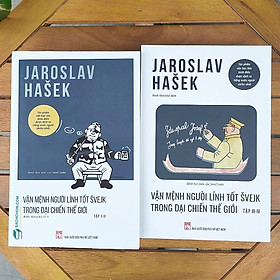 Trọn bộ Vận Mệnh Người Lính Tốt Švejk Trong Đại Chiến Thế Giới (2 quyển – 4 tập) – Kèm Postcard