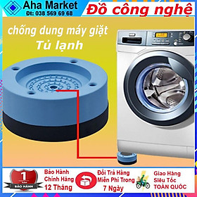 Bộ 4 Chân Đế Chống Rung Máy Giặt ️️ Kê Chân Tủ Lạnh, Chống Trượt, Chống Sốc