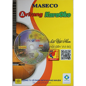 Mua Đĩa Karaoke Arirang mới nhất Vol 66 (SERIAL E) + Tặng kèm sách list nhạc-Hàng chính hãng