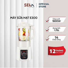 Máy làm sữa hạt đa năng SEKA E300 - 1.75 lít - 12 chức năng - Hàng chính hãng