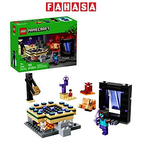 Đồ Chơi Lắp Ráp Nether Và End Portal Journey - Lego Minecraft 21584 (192 Mảnh Ghép)
