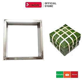Mua Khuôn Bánh Chưng Inox Tiện Lợi - Khuôn Gói Bánh Chưng Vuông Inox Siêu Bền