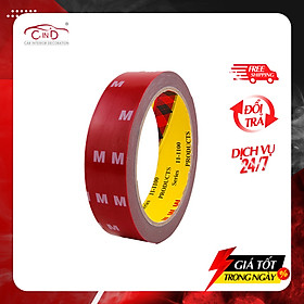 Băng Keo 2 Mặt Chuyên Dụng CIND (24mmx3m)