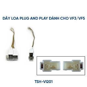 Dây Loa Plug And Play Dành Cho Xe Vinfast VF3 / VF5 độ Loa 5 inch, 6.5 inch Giắc Loa giữ nguyên bản cho xe