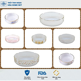 Mua Gạt tàn thủy tinh ngọc USA Homeset các mẫu hoa văn