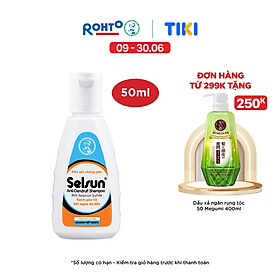 Dầu gội Selsun chống gàu, sạch gàu & hết ngứa da đầu Selsun Anti-Dandruff Shampoo 50ml