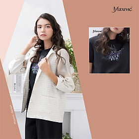 Áo Thun Nữ Thời Trang Oversize HAVE FUN In Hình Maxivic, La Mộc - AOTHUN3