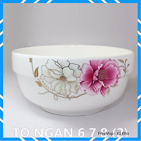 Mua 2 tô 7 ngấn hoa(ms 053)18cm