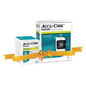 Combo bao gồm Bộ máy đo đường huyết Accu-chek Instant mmol L
