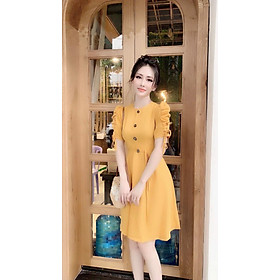 Đầm Nữ Dự Tiệc Vai Xòe Nơ Dễ Thương - NT8155