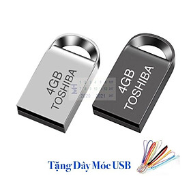 Mua USB 4GB TSB Mini  Màu Bạc - Hàng chính hãng