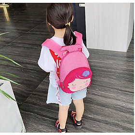 Balo họa tiết Búp Bê cho Bé Gái