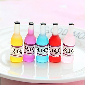 Mua HN * Mô hình charm chai vang cocktail Rio trang trí nhà búp bê  móc khóa  DIY