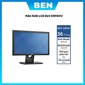 Màn hình Dell 18.5 inch E1916HV - Hàng chính hãng