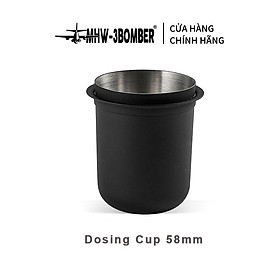 Dosing Cup Ly Đựng Bột Cà Phê Pha Espresso, Cốc Đong Bột Cafe 58mm-150ml MHW-3BOMBER | HIGH COFFEE DOSING CUP