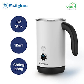 Máy đánh tạo bọt sữa Westinghouse WKMF651 115ml 500W Khởi động 1 chạm - Hàng chính hãng Mỹ