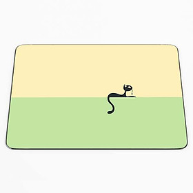 Mua Miếng lót chuột mẫu Minimalist Chuột Đen (20x24cm)