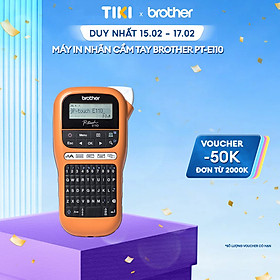 Máy in nhãn cầm tay Brother PT-E110 - Hàng chính hãng