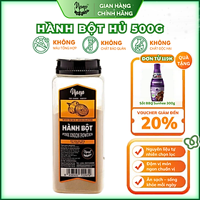 Hành Bột Tự Nhiên Vipep Hũ Nhựa 500g