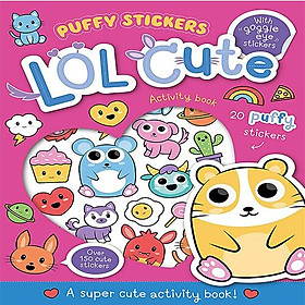 Puffy Sticker LOL Cute