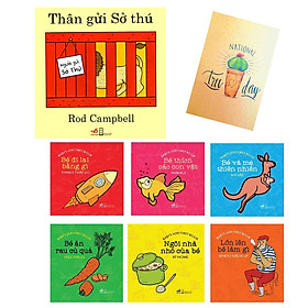 [Download Sách] Combo Thân Gửi Sở Thú và Thư Viện Song Ngữ Đầu Tiên (Cho Bé Từ 0 - 3 Tuổi) ( Tặng Kèm Sổ Tay Xương Rồng)