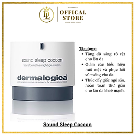 Kem dưỡng da phục hồi ban đêm dành cho mọi làn da Dermalogica Sound Sleep Cocoon 50ml